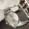 Binbond Blue Dial Luxury Quartz Watch – Two-Tone Stainless Steel