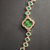 Emerald Van Cleef Zircon Watch For Her