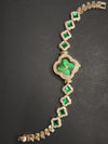 Emerald Van Cleef Zircon Watch For Her